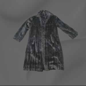 Luxurious Black Fur Coat